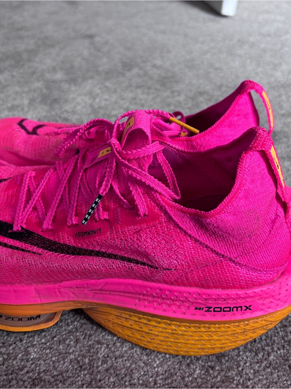 Nike Women’s Pink  Alphafly 2 Racing Running Shoes Size 10.5